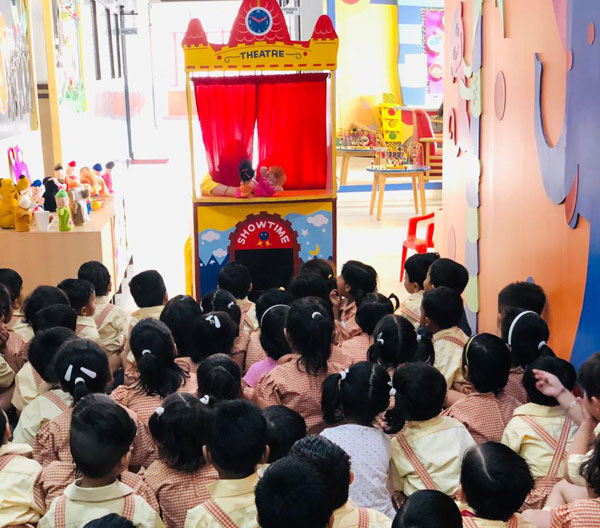 Tour around the School for classes Pre-Primary classes