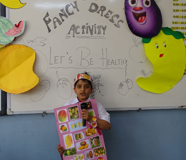 Let’s Be Healthy Activity by Classes II to V