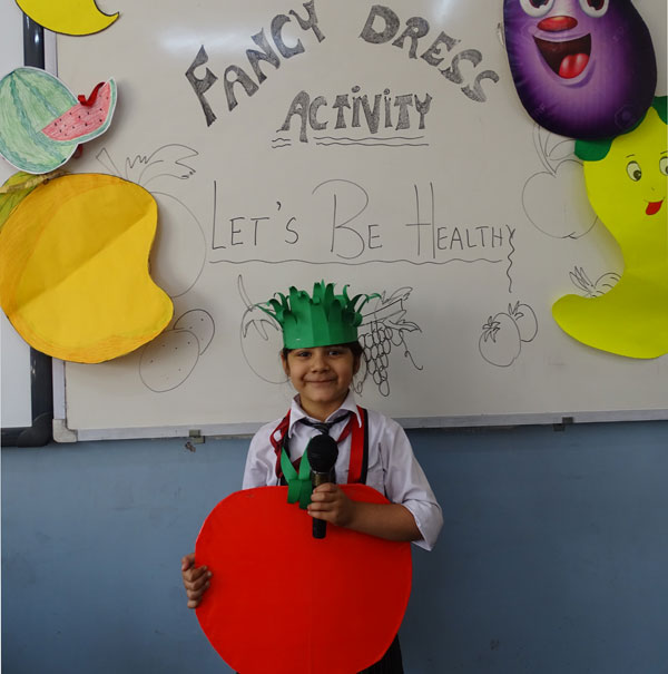 Let’s Be Healthy Activity by Classes II to V