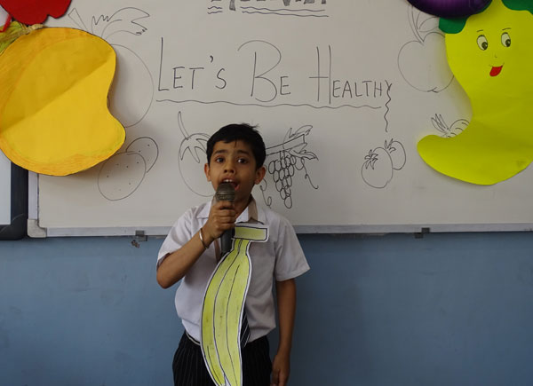 Let’s Be Healthy Activity by Classes II to V