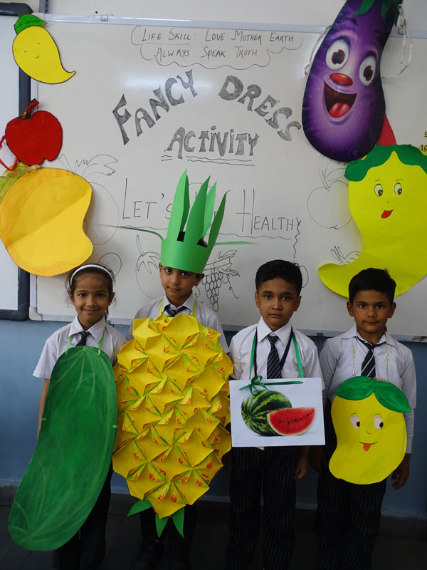 Let’s Be Healthy Activity by Classes II to V