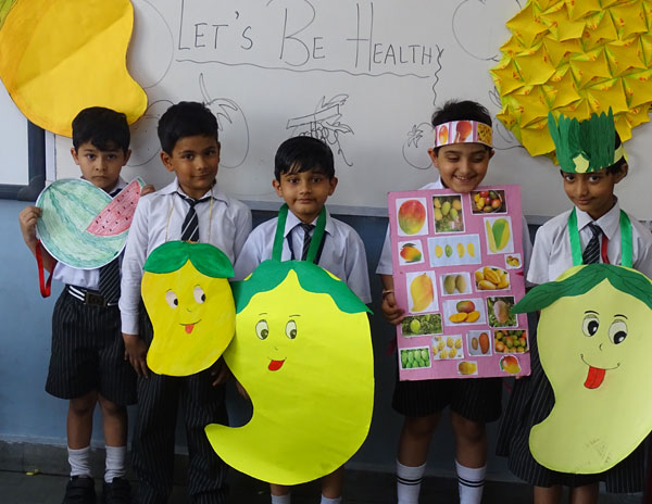 Let’s Be Healthy Activity by Classes II to V