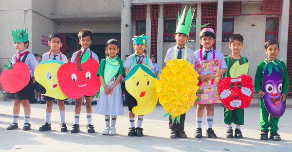 Let’s Be Healthy Activity by Classes II to V