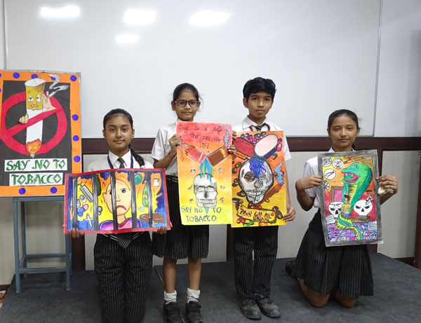 Anti-Tobacco Activity by Art & Craft Club