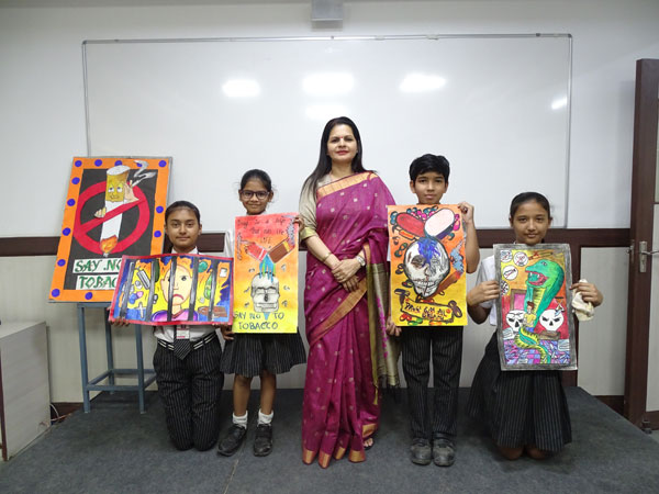 Anti-Tobacco Activity by Art & Craft Club