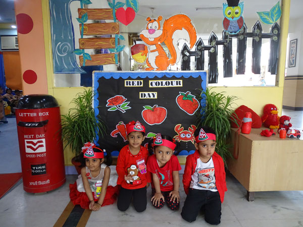 Red Colour Day Celebration by Mont Students