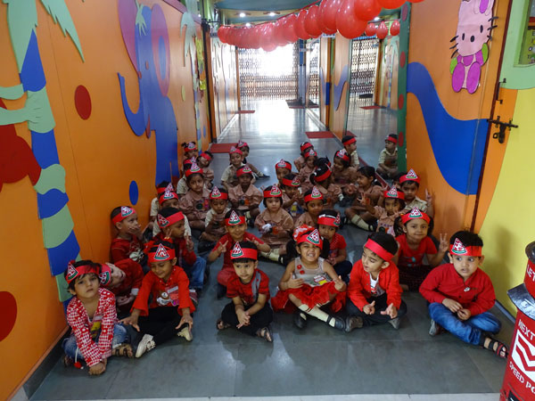 Red Colour Day Celebration by Mont Students