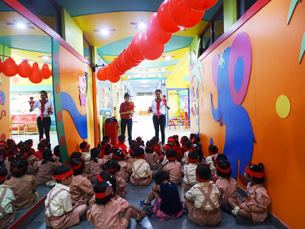 Red Colour Day Celebration by Mont Students