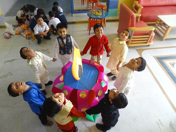 DIWALI CELEBRATION BY PRE PRIMARY STUDENTS