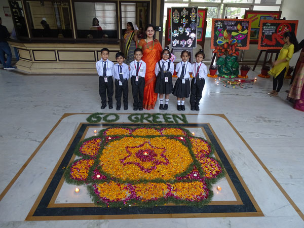 DIWALI CELEBRATION BY PRE PRIMARY STUDENTS