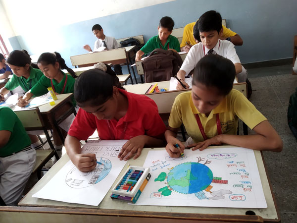 Poster Making Activity by Heritage Club