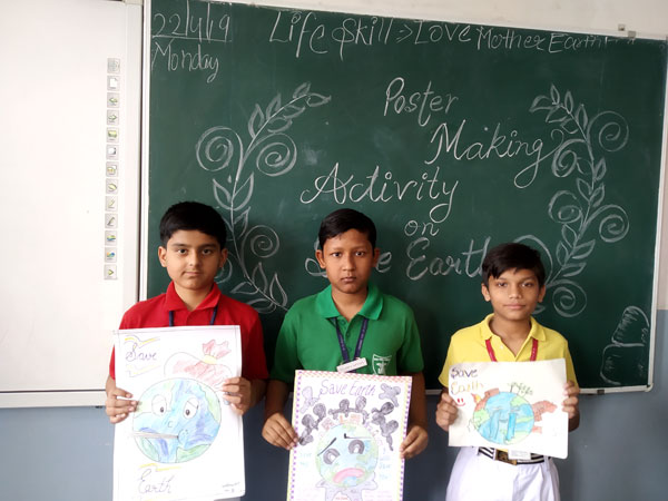 Poster Making Activity by Heritage Club