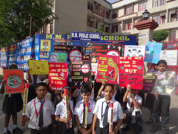 Anti-Tobacco Rally by Health & Hygiene Club