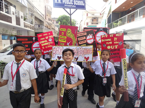 Anti-Tobacco Rally by Health & Hygiene Club