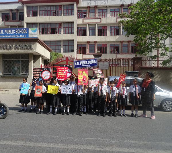 Anti-Tobacco Rally by Health & Hygiene Club