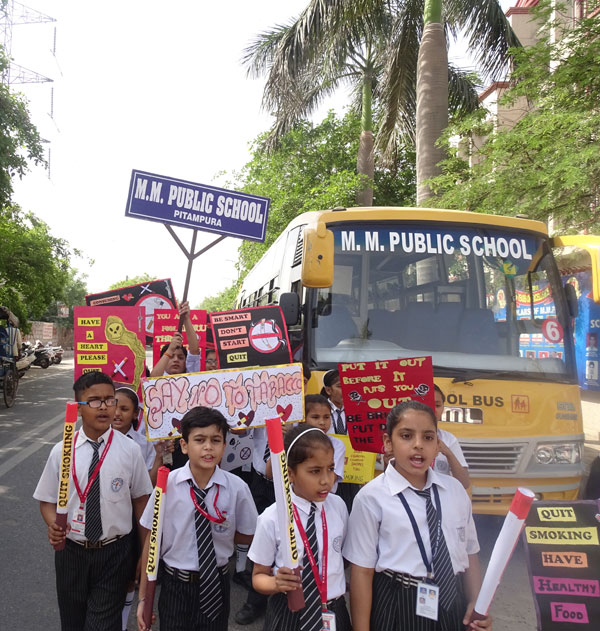 Anti-Tobacco Rally by Health & Hygiene Club