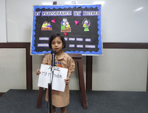 My Performance activity on My mother by Mont students