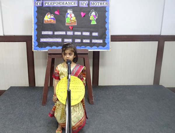 My Performance activity on My mother by Mont students
