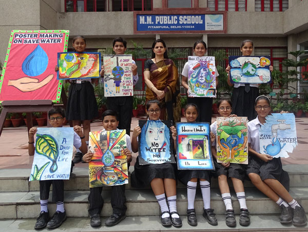 Poster Making Activity by Art & Craft Club