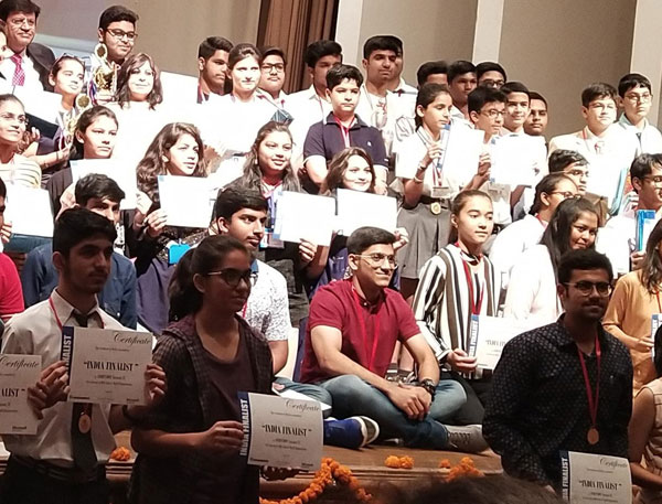 Felicitation of MMPians by Microsoft