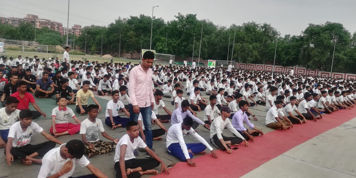 Participation in International Yoga Day Celebration