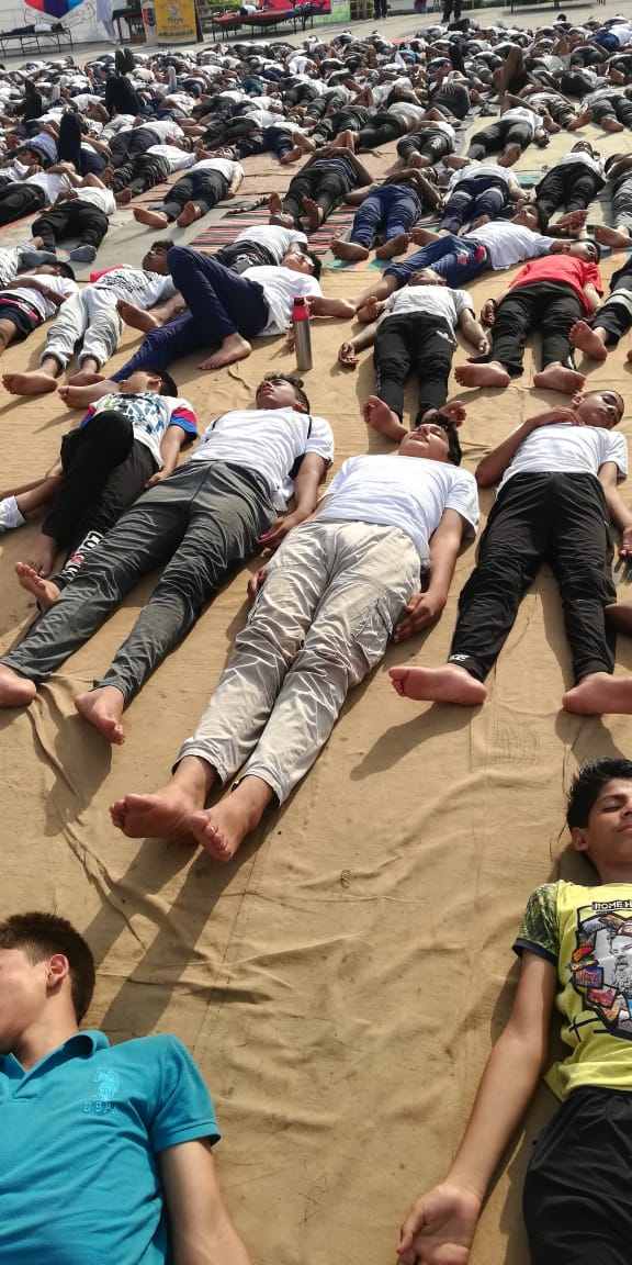 Participation in International Yoga Day Celebration