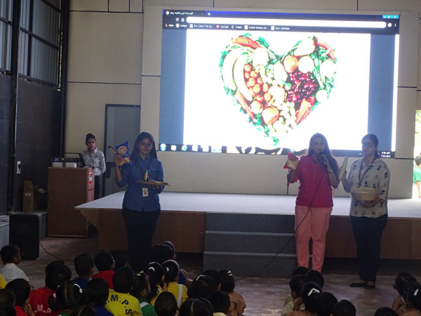 SPECIAL ASSEMBLY ON EAT HEALTHY