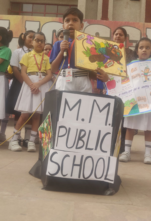 SPECIAL ASSEMBLY ON HEALTHY EATING