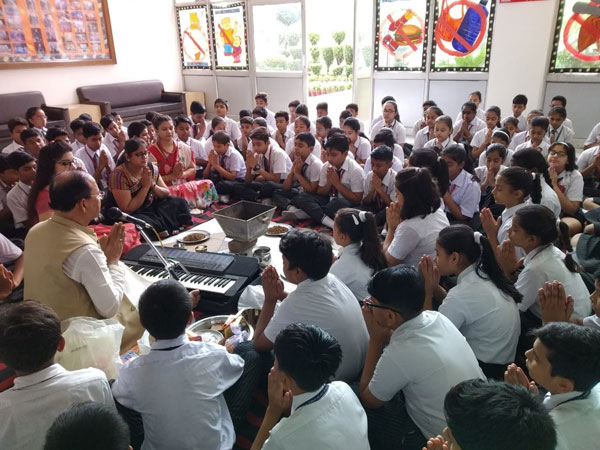 Hawan of Class-VII