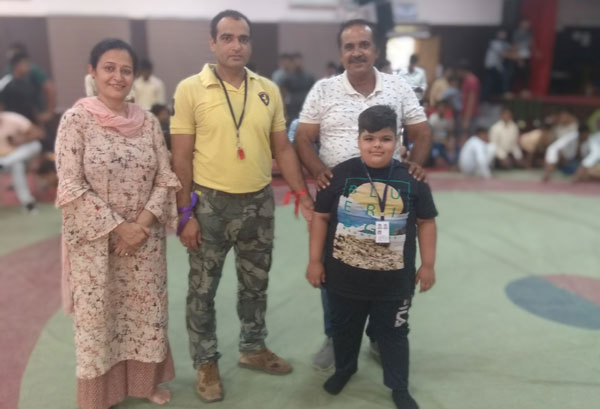 Achievement in Wrestling Zonal Competition