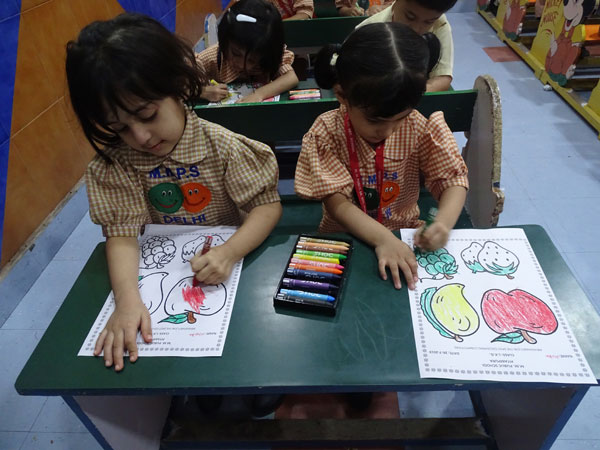 Abhivayakti – On the spot colouring competition 