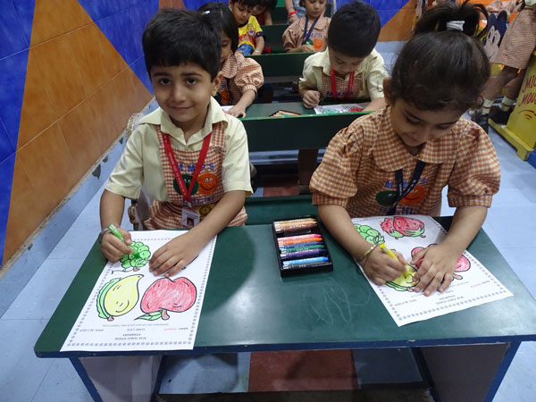 Abhivayakti – On the spot colouring competition 