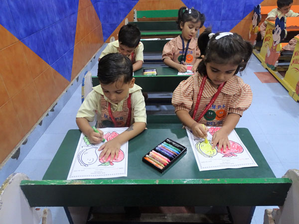 Abhivayakti – On the spot colouring competition 