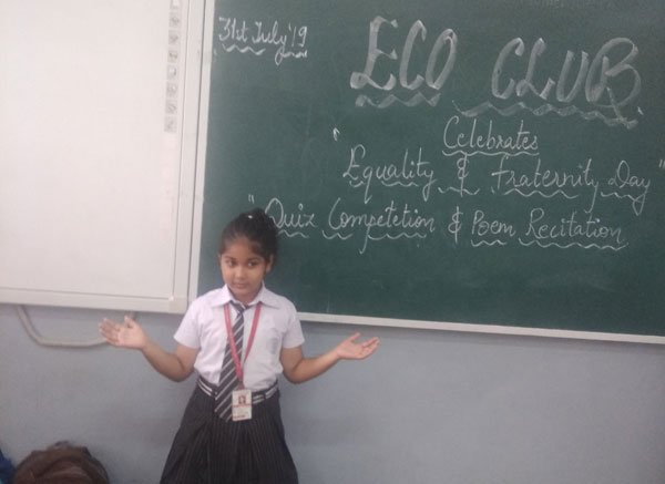 Celebration of Equality & Fraternity Day