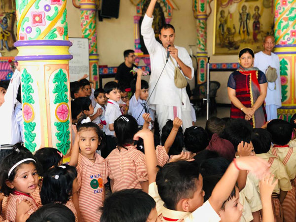 Visit to Iskcon Temple