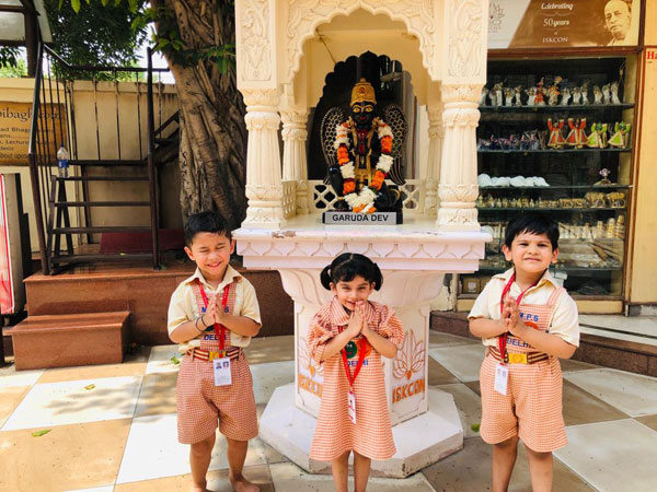 Visit to Iskcon Temple