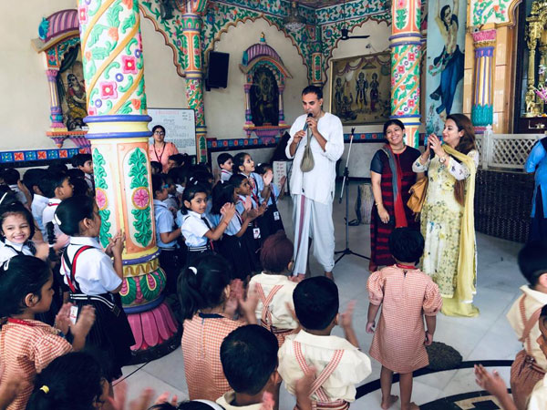 Visit to Iskcon Temple