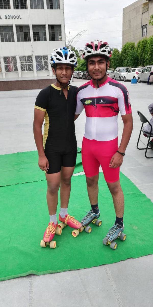 Achievement in Skating Zonal Competition