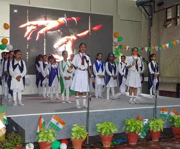 Independence Day celebration Function by Primary students