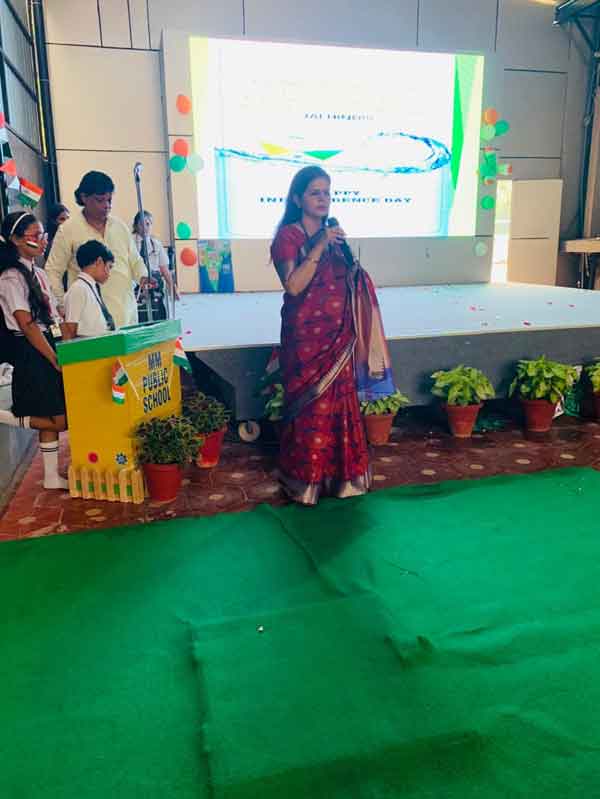 Independence Day celebration Function by Primary students