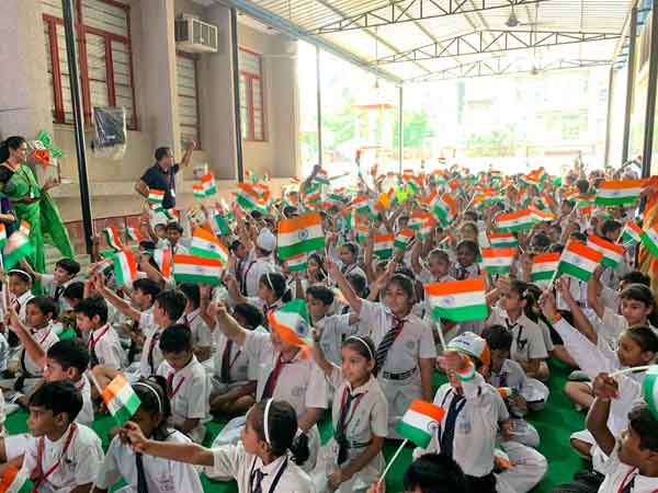 Independence Day celebration Function by Primary students