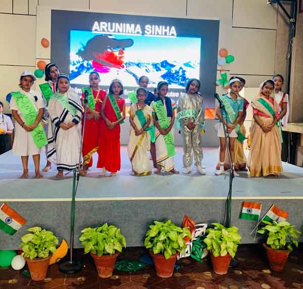 Independence Day celebration Function by Primary students