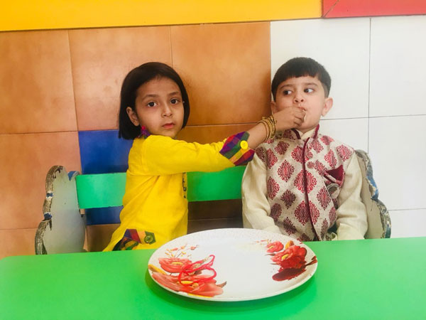 Rakhi Celebration by Pre-primary students 
