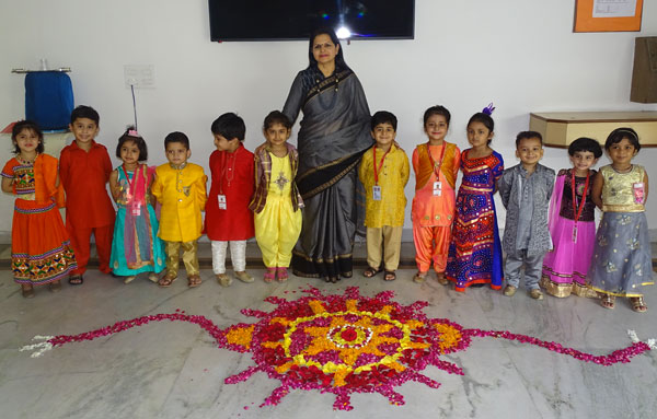 Rakhi Celebration by Pre-primary students 