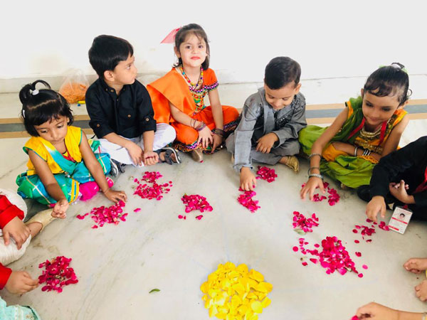 Rakhi Celebration by Pre-primary students 