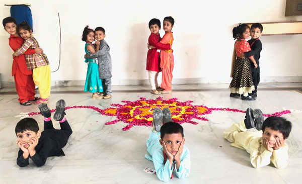 Rakhi Celebration by Pre-primary students 