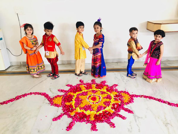 Rakhi Celebration by Pre-primary students 