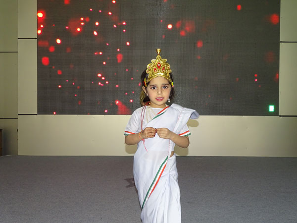 Independence Day Celebration by Pre-primary students