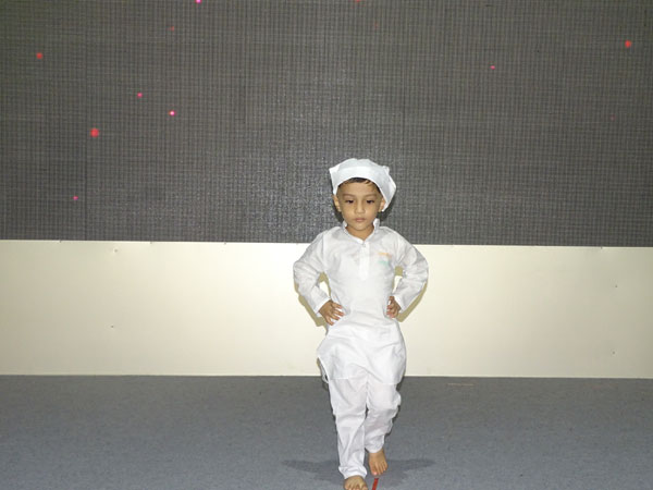 Independence Day Celebration by Pre-primary students