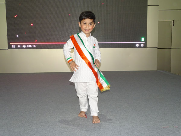 Independence Day Celebration by Pre-primary students